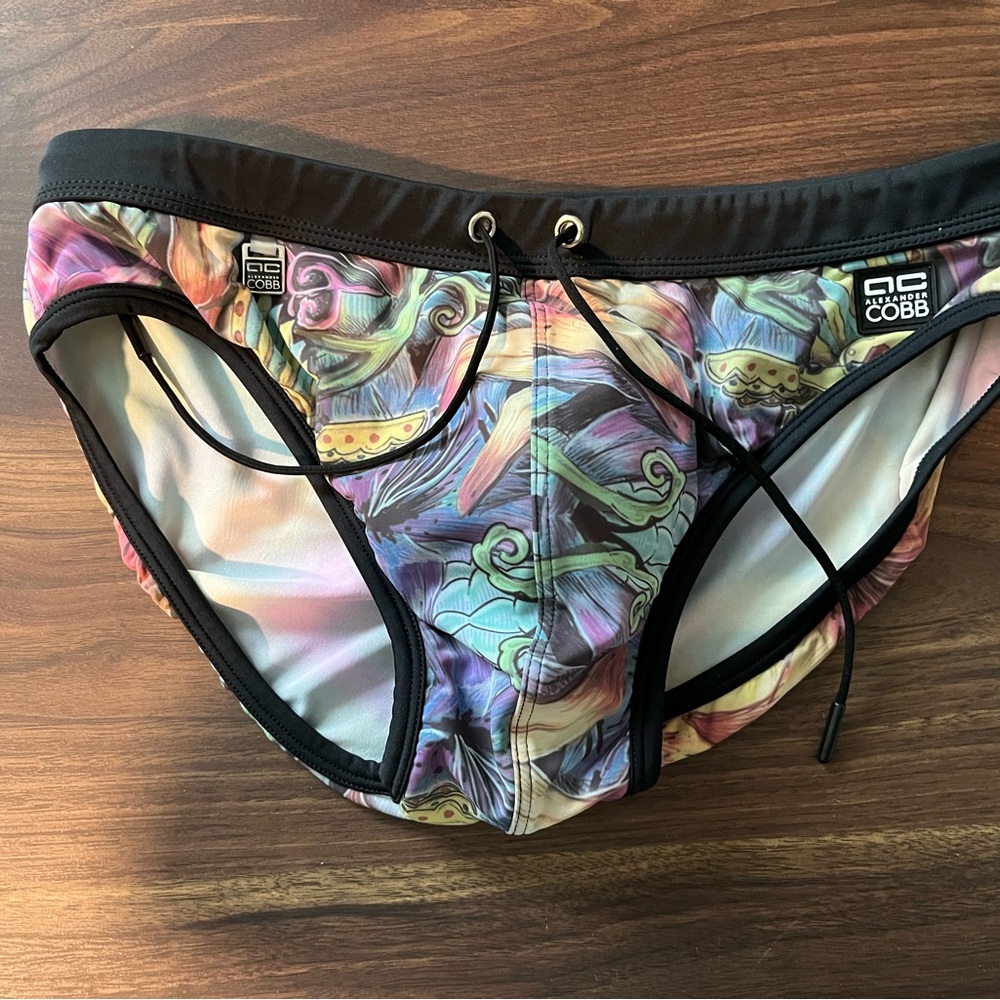 Alexander Cobb swim brief with padded pouch